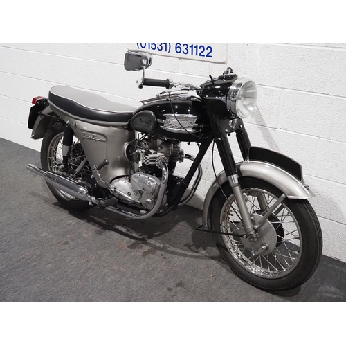 978 - Triumph 3TA motorcycle. 349cc. 
Frame No. DVLASWA3972219603
Last ridden in August 2023. Comes with w... 