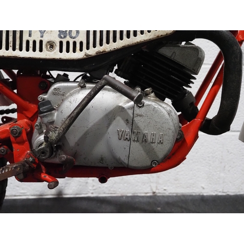 984 - Yamaha TY80 trials motorcycle