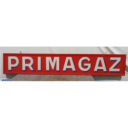 235 - Wooden sign - Primagaz 118