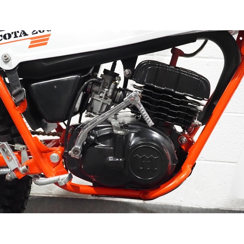 892 - Montessa Cota 200 motorcycle. 173cc. 1982.
Frame no. 29M02601
Engine no. 29M02601
This bike was last... 
