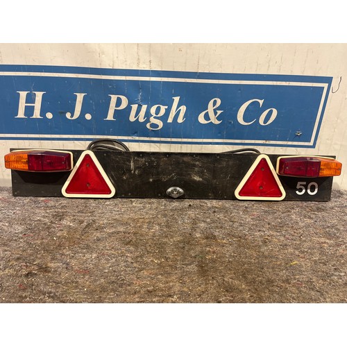 323 - Vintage trailer board