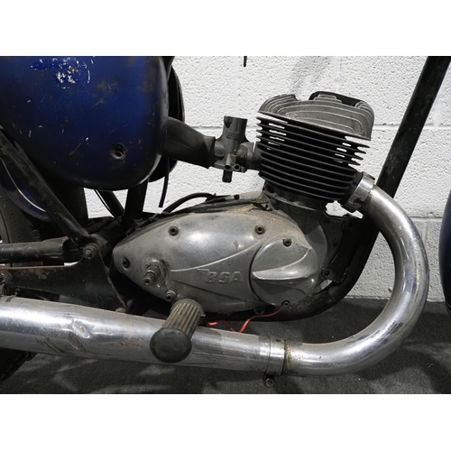 1005 - BSA Bantam project. 175cc
Engine number doesn't match the V5.
Reg. NDW 56G. V5