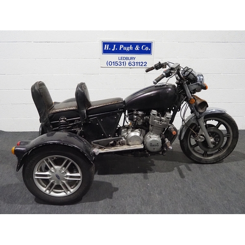 993 - Home built trike. 1098cc. 
Fitted with Yamaha XS1100 engine. Engine no. 3H3 013164. Assembled from p... 