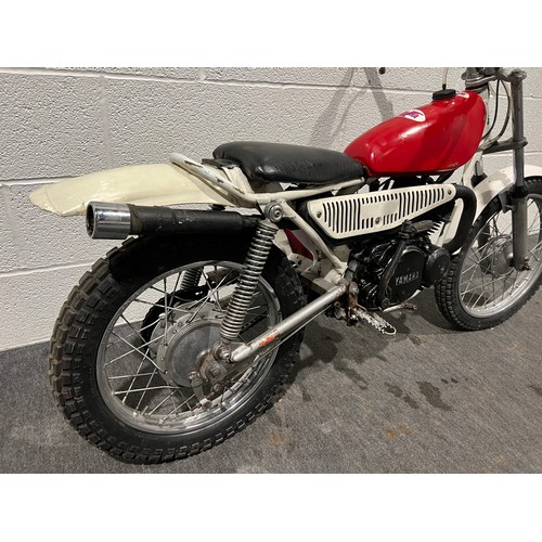 1009 - Yamaha TY80 trials motorcycle.
Frame No-451 107144
Engine No- 5M6-000665.
Vendor states that the bik... 