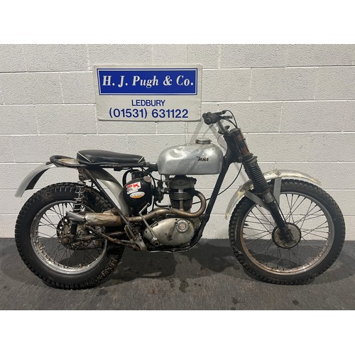 1026 - BSA C15T trials bike. 1961. 250cc. 
Frame No. C15S2462
Engine No. C15T339
Engine turns over with com... 