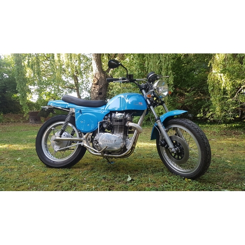895 - Rickman Metisse Yamaha. 1978. 650cc 
Frame no. 2F0 105529 
Engine no. 2F0 105529 
Runs and rides. Bu... 