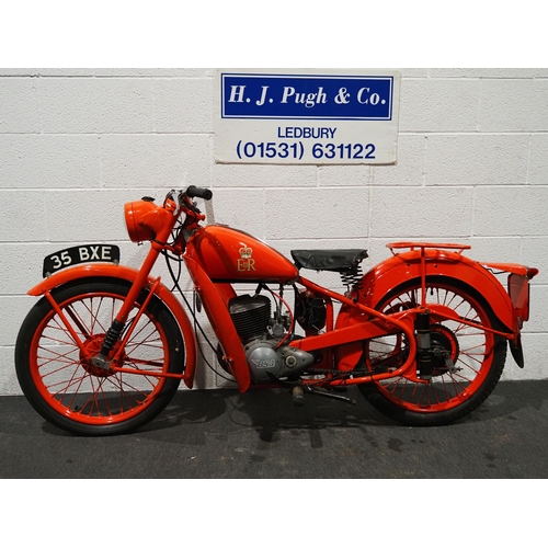 1021 - BSA Bantam GPO motorcycle. 1961. 123cc. 
Frame No. BD25 75034
Engine No. DDB 15235
Last ridden in Ja... 