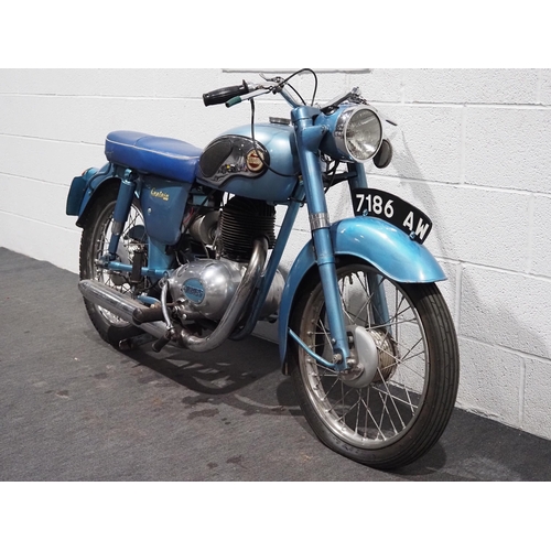 1022 - James L20 Captain motorcycle. 1963. 200cc.
Frame No. FL202738
Engine No. V20T8375
Last ridden in Jan... 