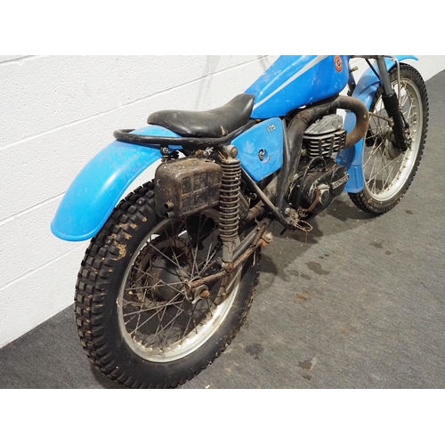 1025 - Bultaco 175 Sherpa trials bike. 
Not run in over 10 years. No docs