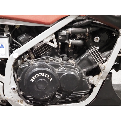 1032 - Honda VF1000 motorcycle. 1987. 
Runs.  Imported.
Reg. D394 GAV. V5. Key