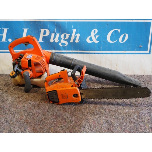 1050 - Solo top handled chainsaw and Oleomac blower