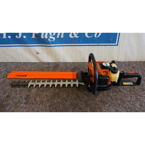 1058 - Stihl HS 72 petrol hedgecutter