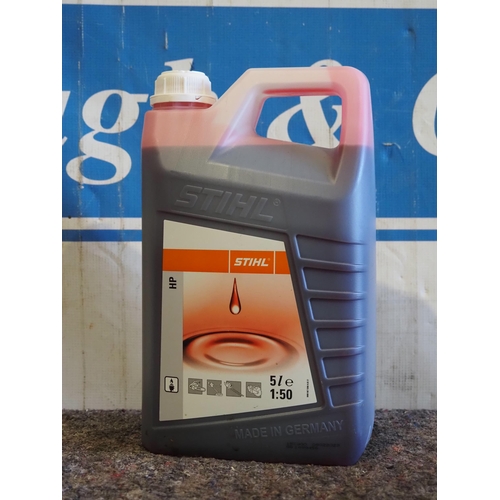 1069 - Stihl two stroke oil 5ltr