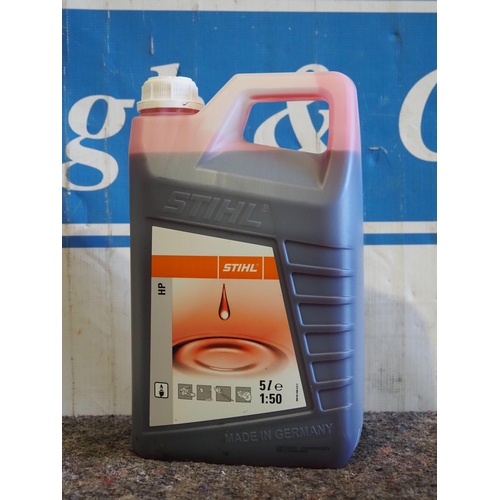 1070 - Stihl two stroke oil 5ltr