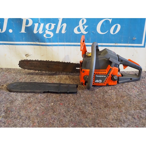 1074 - Husqvarna 40 petrol chainsaw