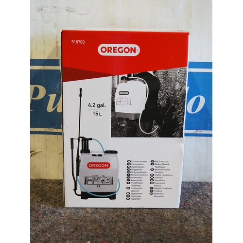 1078 - Oregon 16l knapsack sprayer