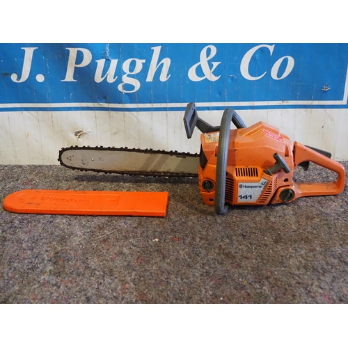 1084 - Husqvarna 141 petrol chainsaw