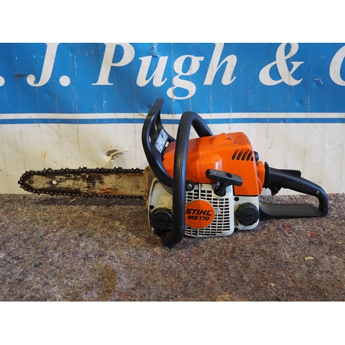 1103 - Stihl MS170 petrol chainsaw