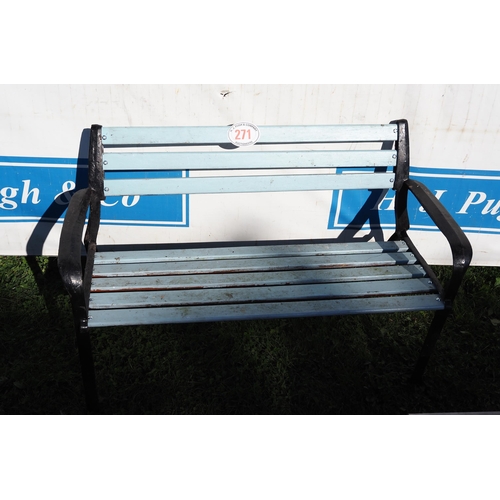 271 - Garden bench 4ft