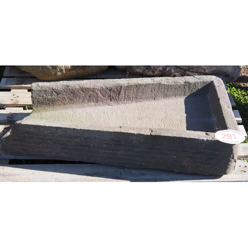 291 - Sloping stone trough A/F