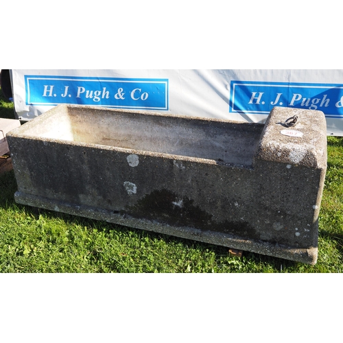 367 - Concrete trough 6ft