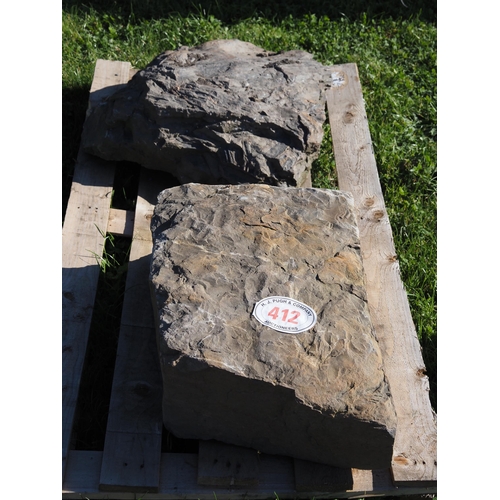 412 - Rockery stone