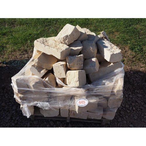 445 - Cotswold stone bricks
