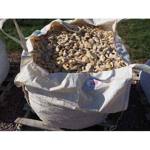 448 - Cotswold stone chippings