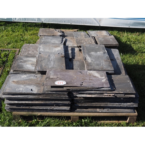 471 - Roof slates, approx. 280