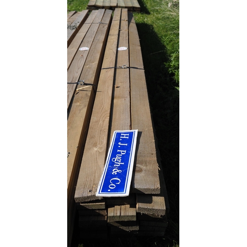 1233 - Sawn timbers 16ft x4x1 - 24