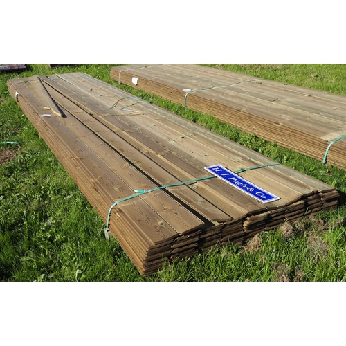 1236 - T & G boards 4.5m x125x16 - 100