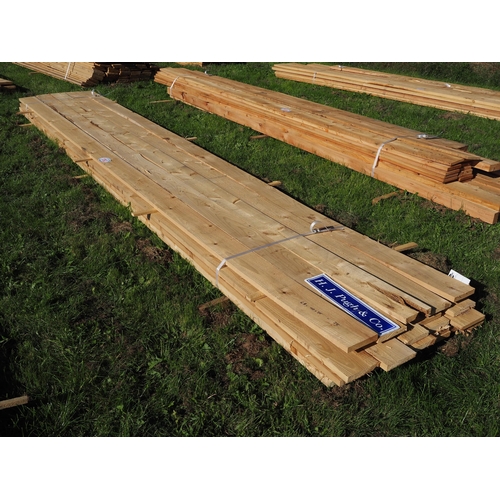 1262 - Softwood boards 4.8m x150x25 - 25