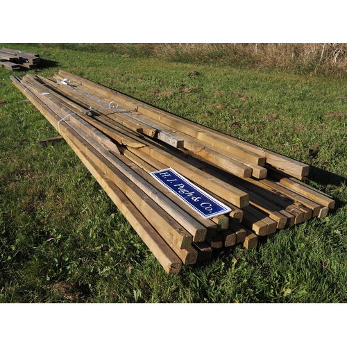 1320 - Rails average 4.8m x50x50 - 25 + others