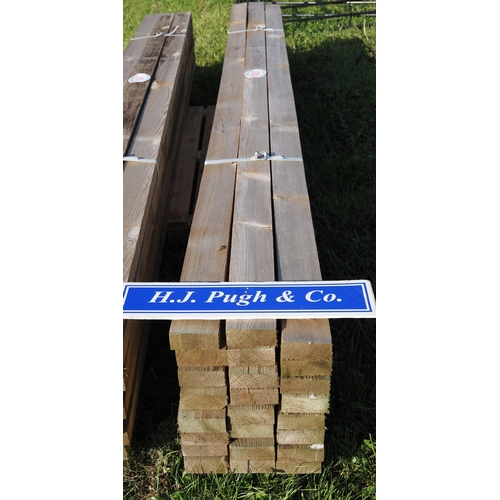 1453 - Rails 10 x 3½ x 1½ft - 24