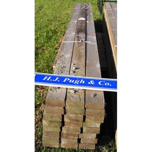 1454 - Rails 10 x 3½ x 1½ft - 24