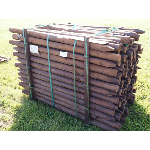 1477 - Creosote stakes 1.65m x 50/75mm - 169