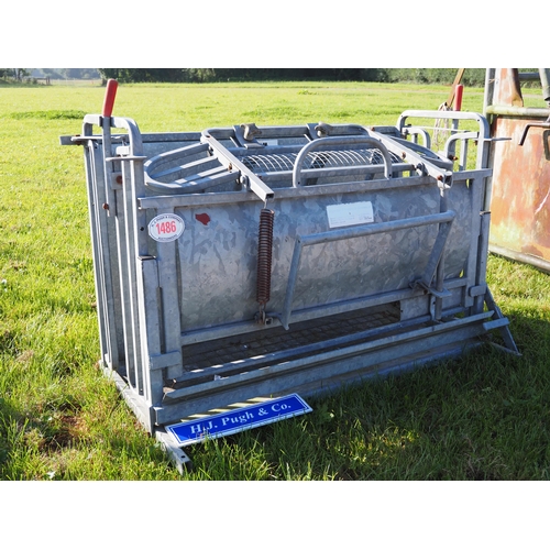 1486 - Iron work sheep turnover crate