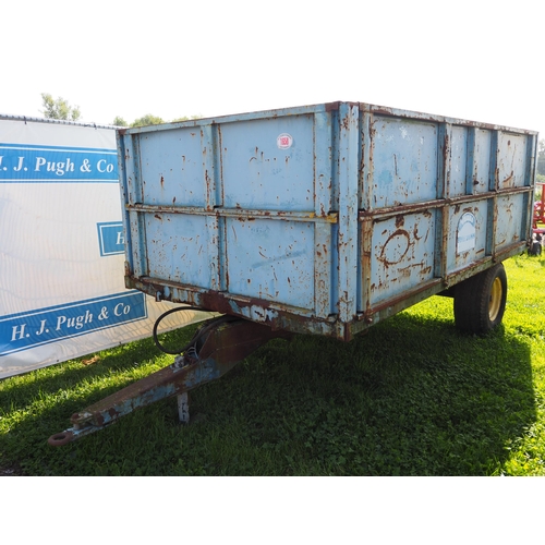 1658 - Weeks 5 tonne single axle grain trailer