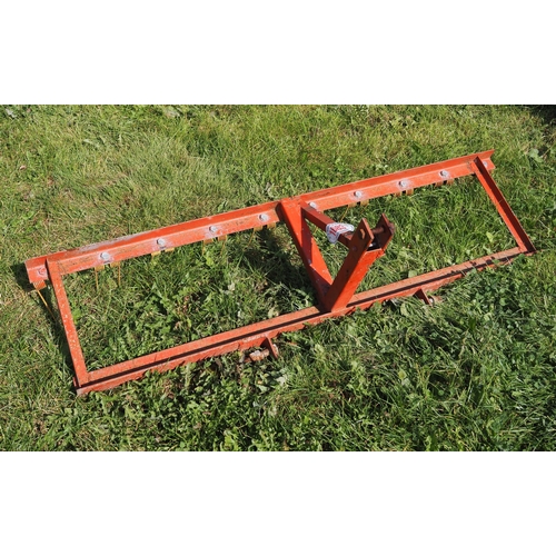 1683 - Compact spring tine harrows 5ft