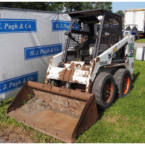 1745 - Bobcat 753 loader skid steer. Key in office