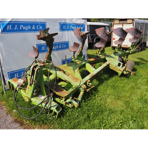 1755 - Dowdeswell plough SP12OS 5 furrow reversible plough