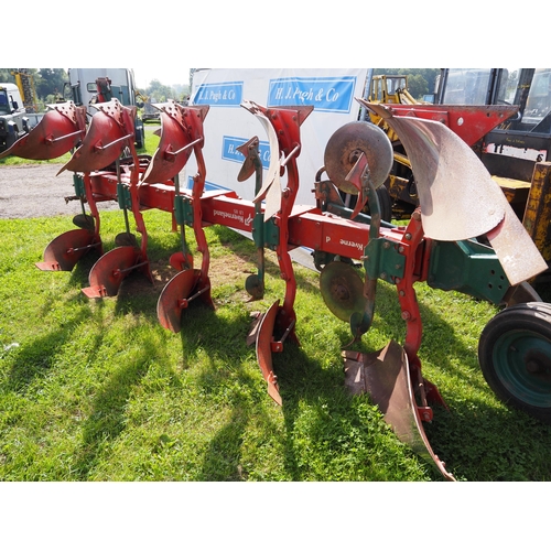 1758 - Kverneland 240 LB85 5 furrow reversible plough