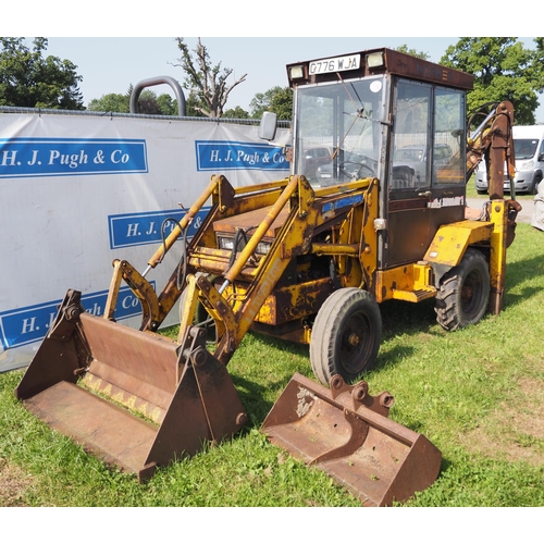 1759 - Thwaites Alldig 100 digger. Run and drives, 3 in 1 front bucket together with rear back actor arm an... 