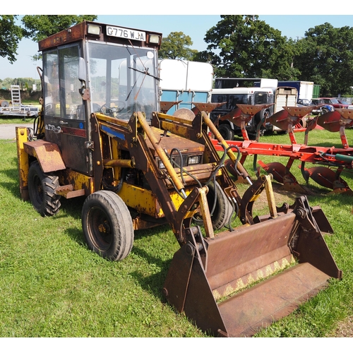 1759 - Thwaites Alldig 100 digger. Run and drives, 3 in 1 front bucket together with rear back actor arm an... 