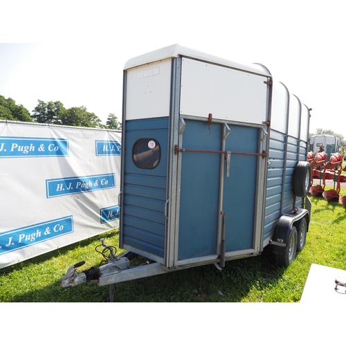 1799 - Wessex trailer horsebox 10 x 5ft