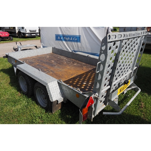 1804 - Ifor Williams GH1054BT plant trailer