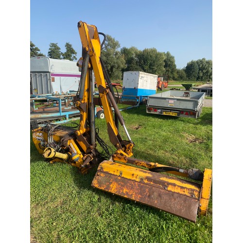 1729 - Bamford B48X flail hedge trimmer