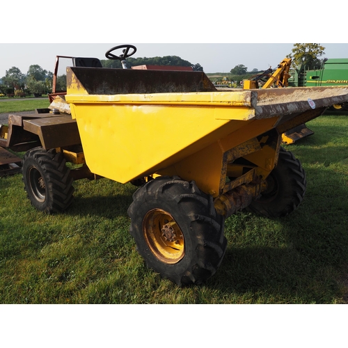 1674 - Benford dumper with Lister-Petter engine. Runs and drives