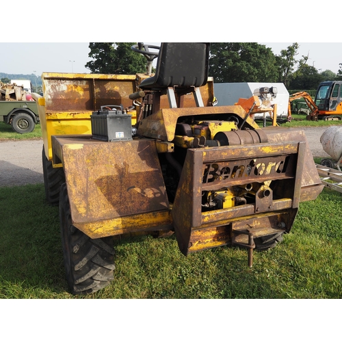 1674 - Benford dumper with Lister-Petter engine. Runs and drives