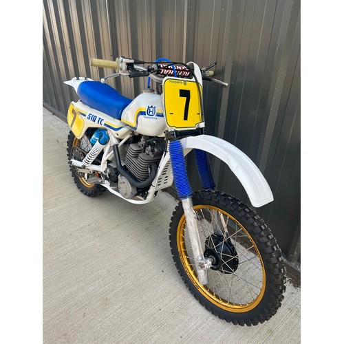 999 - Husqvarna 510 twin shock 4 stroke motocross bike, 1983.
Runs and rides, fully rebuilt from the groun... 